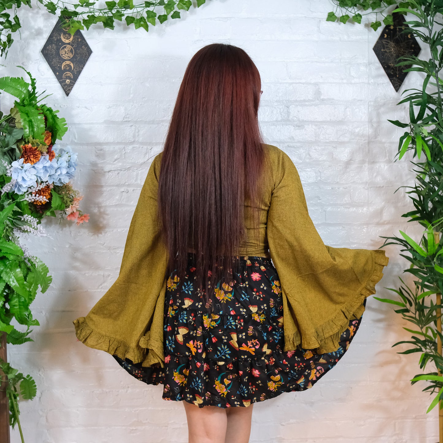 Flowy Mini Skort with Pockets