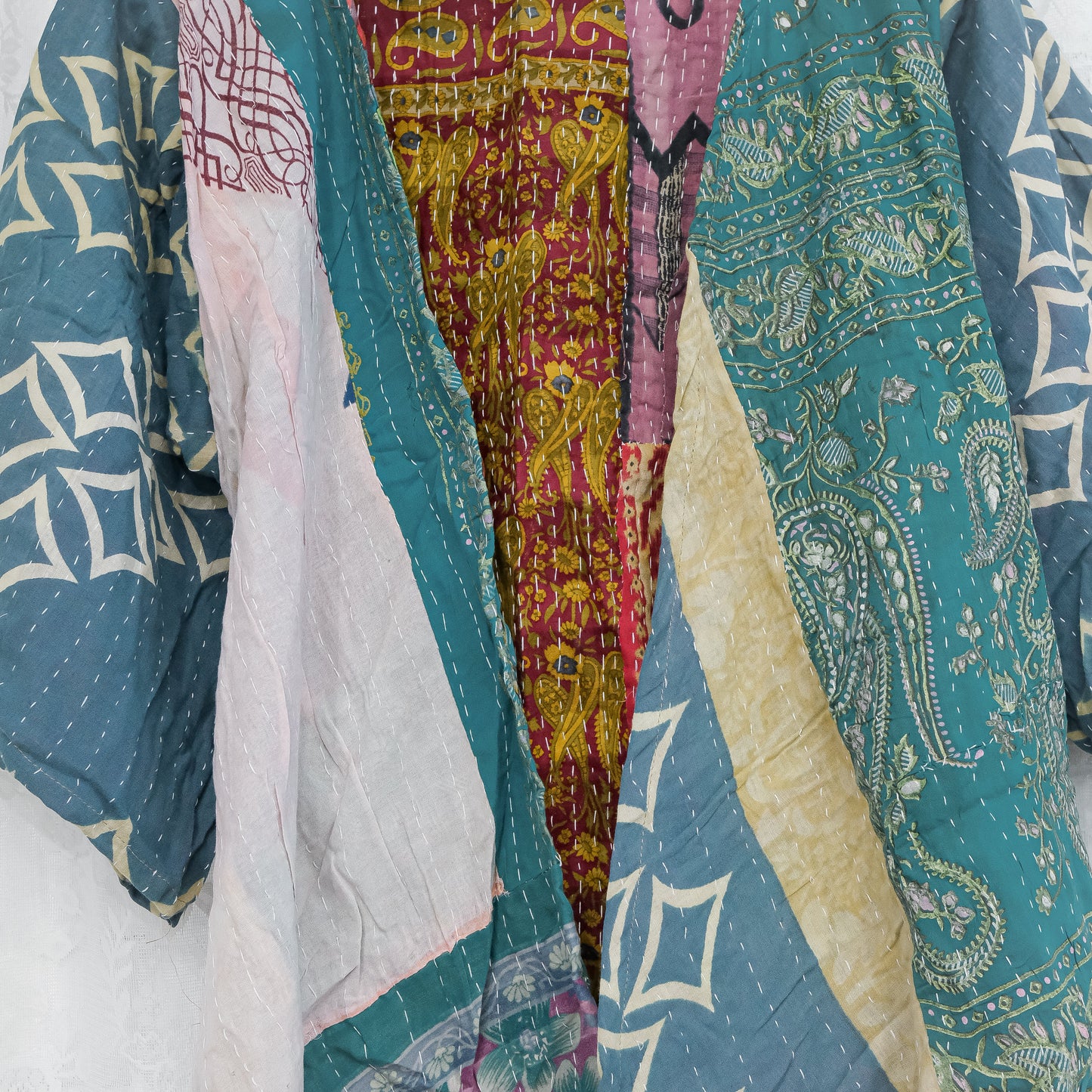 Kantha Short Kimono