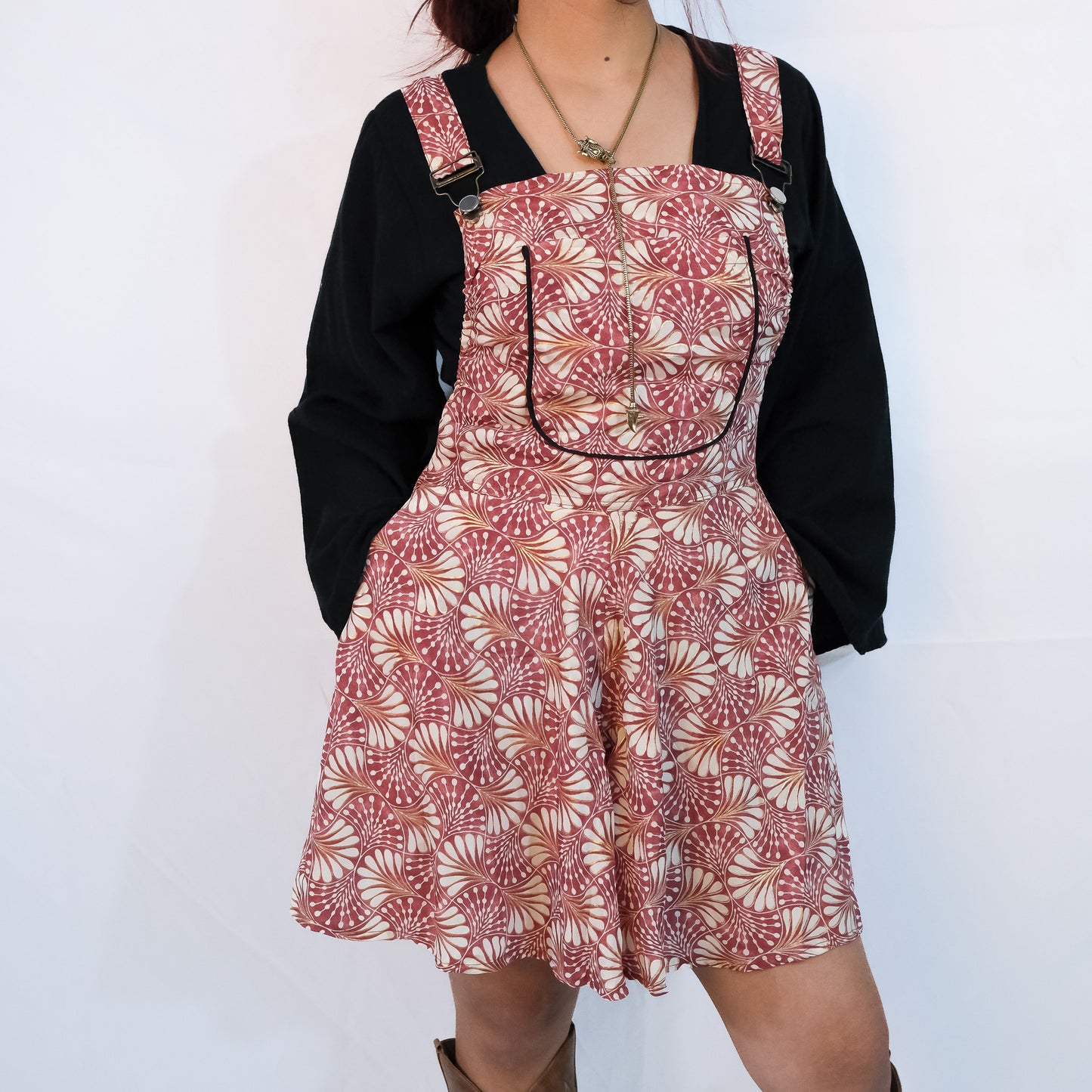 Boho Breeze Flowy Wide Leg Rompers