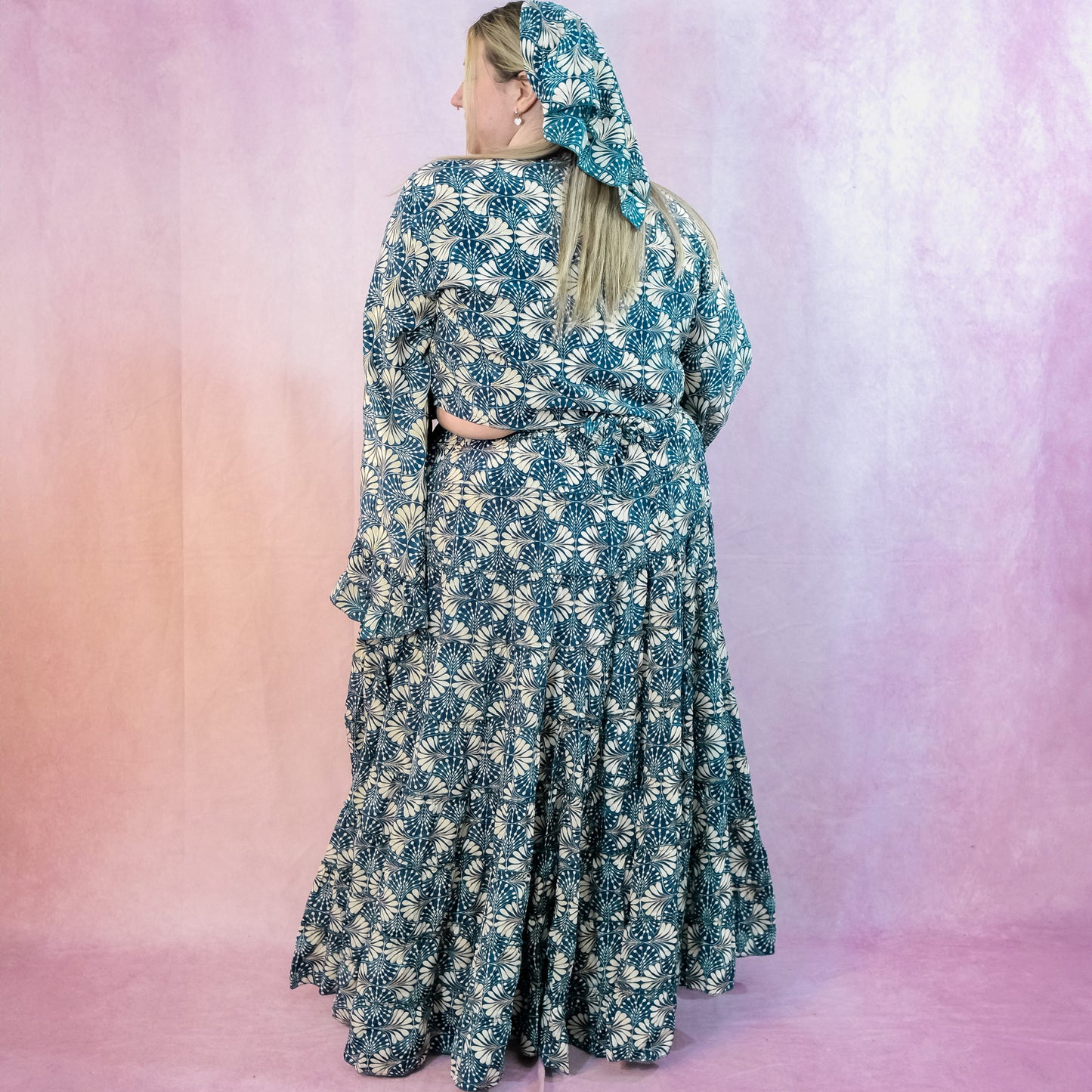 Boho Floral Head Wrap (Pack of 5)