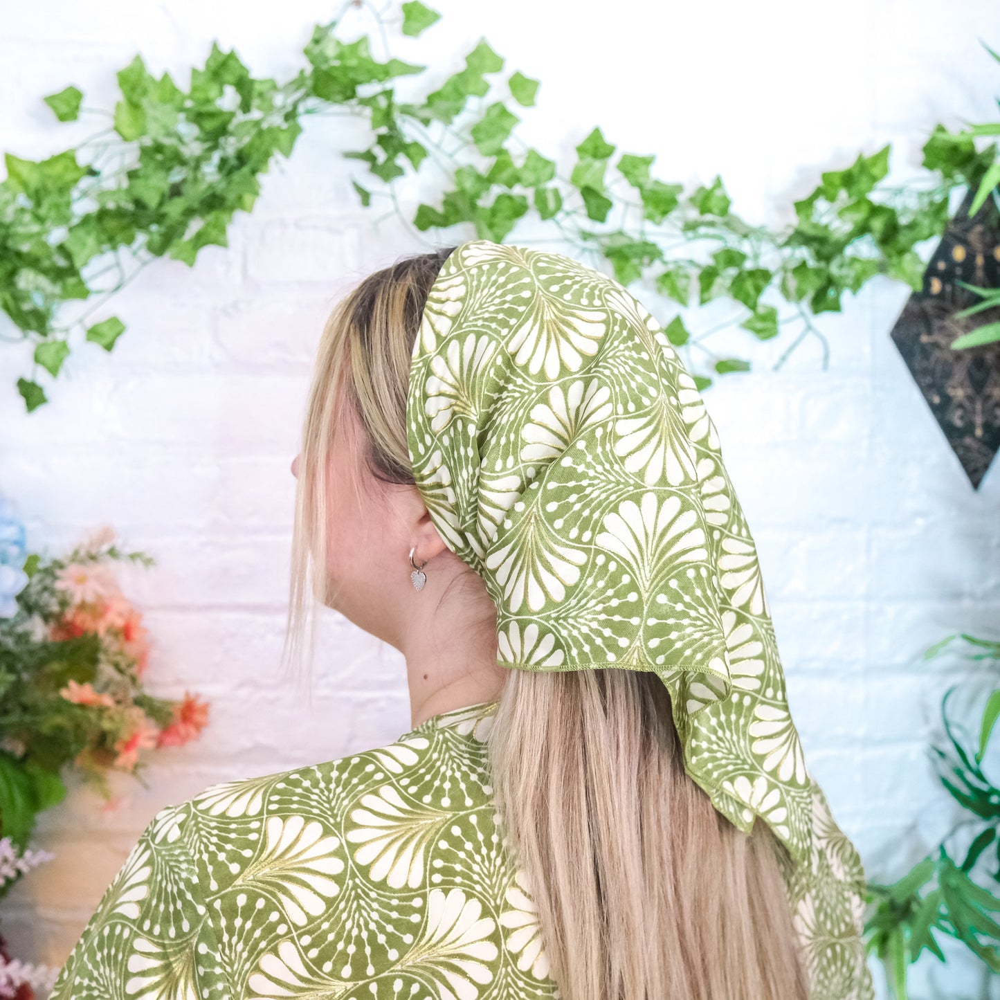 Boho Floral Head Wrap (Pack of 5)