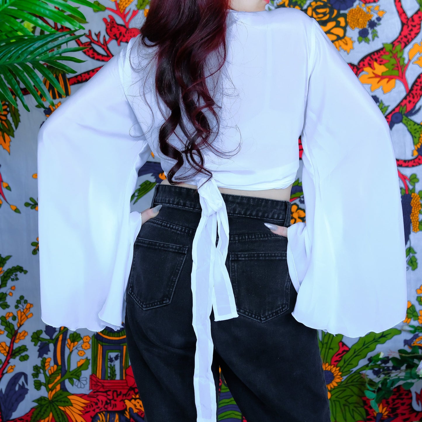 Boho Bliss Flare Sleeve Wrap Top (pack of 6)