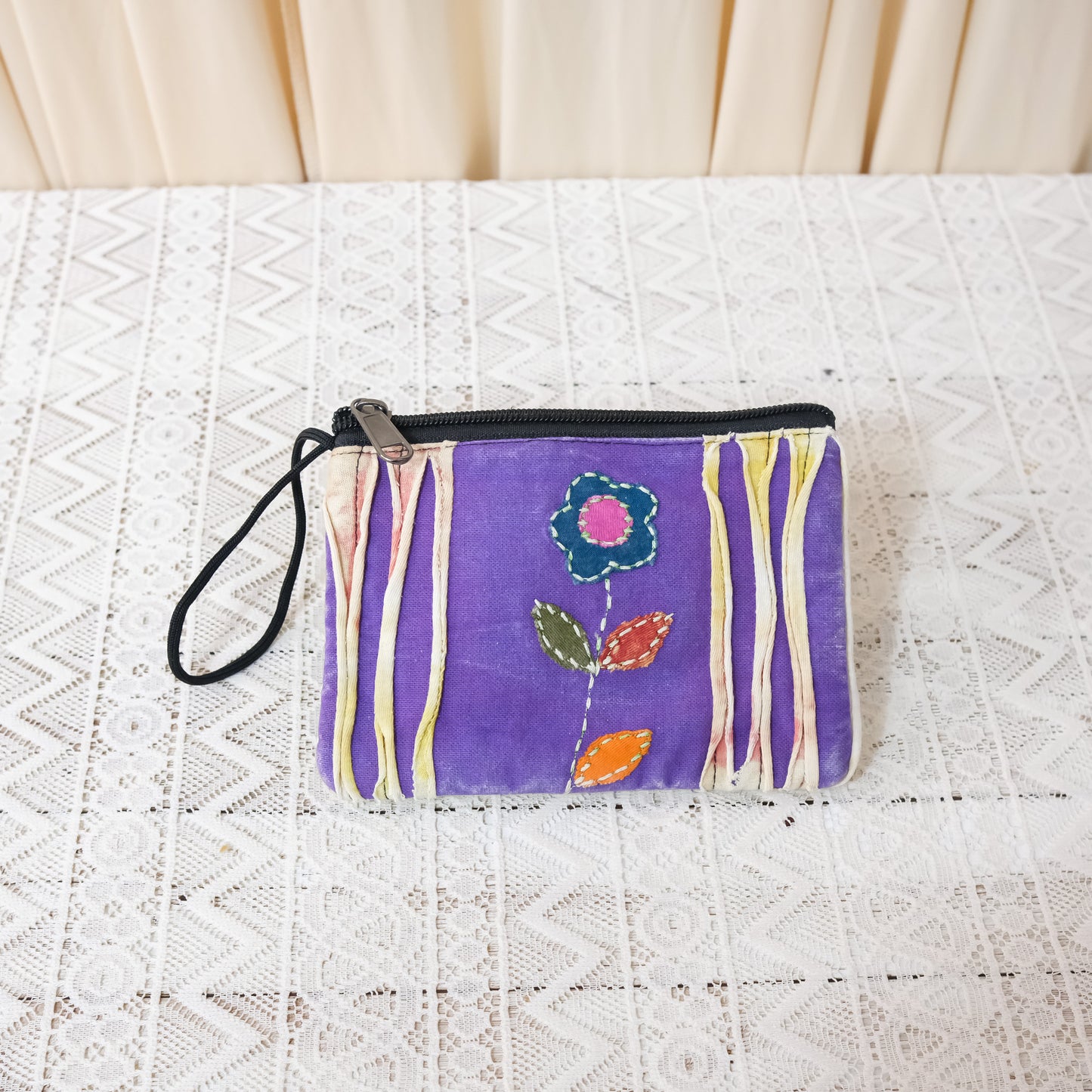 Patchwork Small Boho Cotton Purse (Pack of 5)