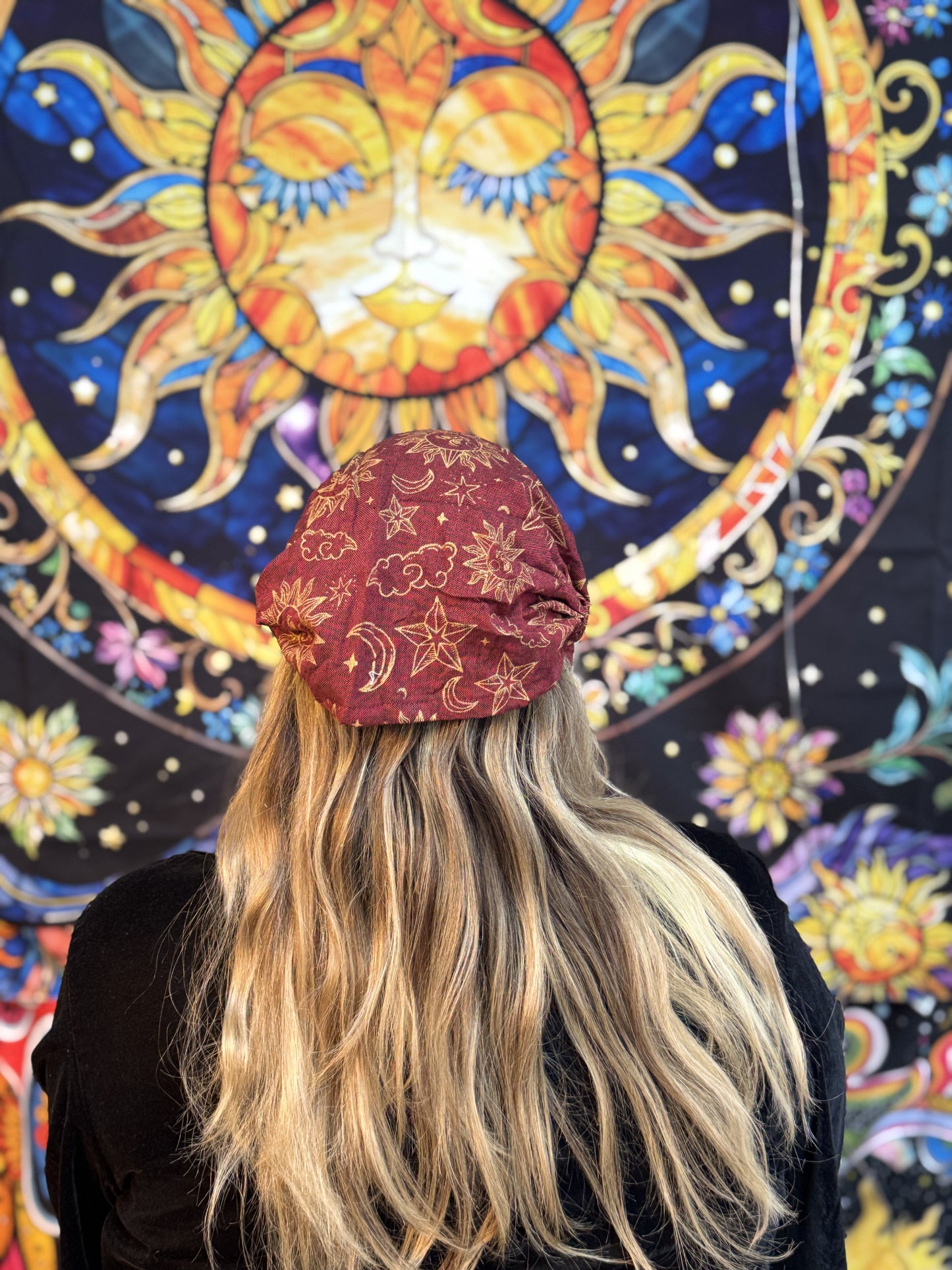 Celestial Boho Cotton Head Wrap (Pack of 5)