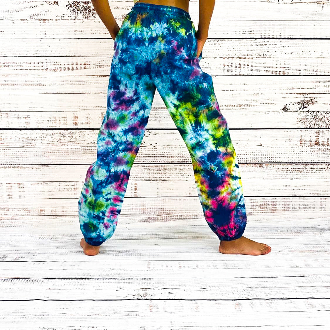 Tie Dye Cotton Festival  Pants