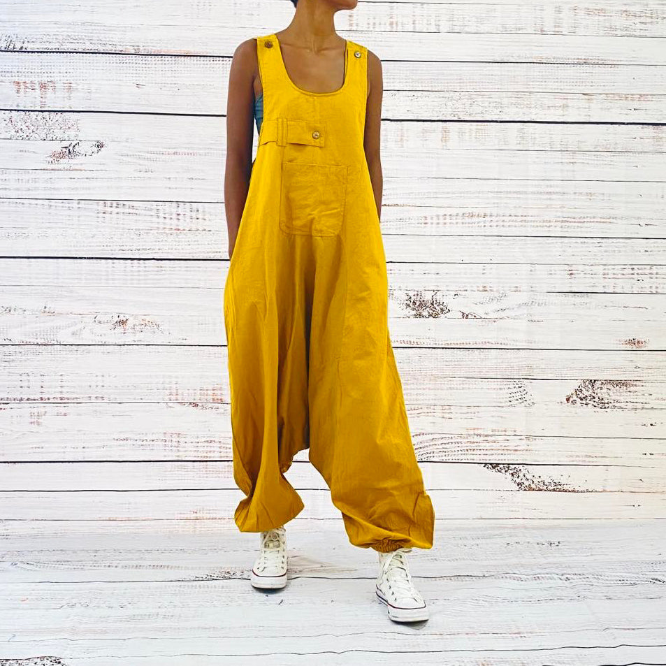 Harem Cotton Jumpsuits