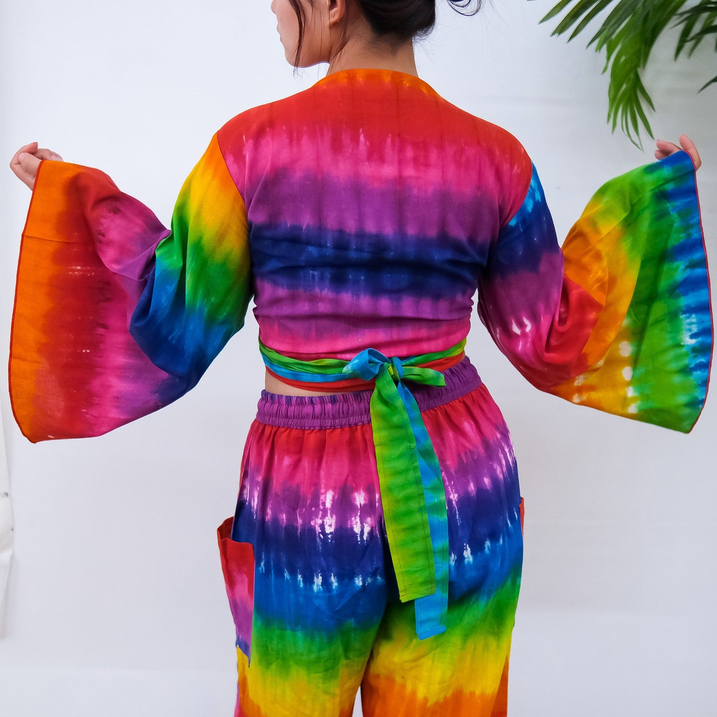 Pride Festival Palazzo Pant with Bell Sleeve Top