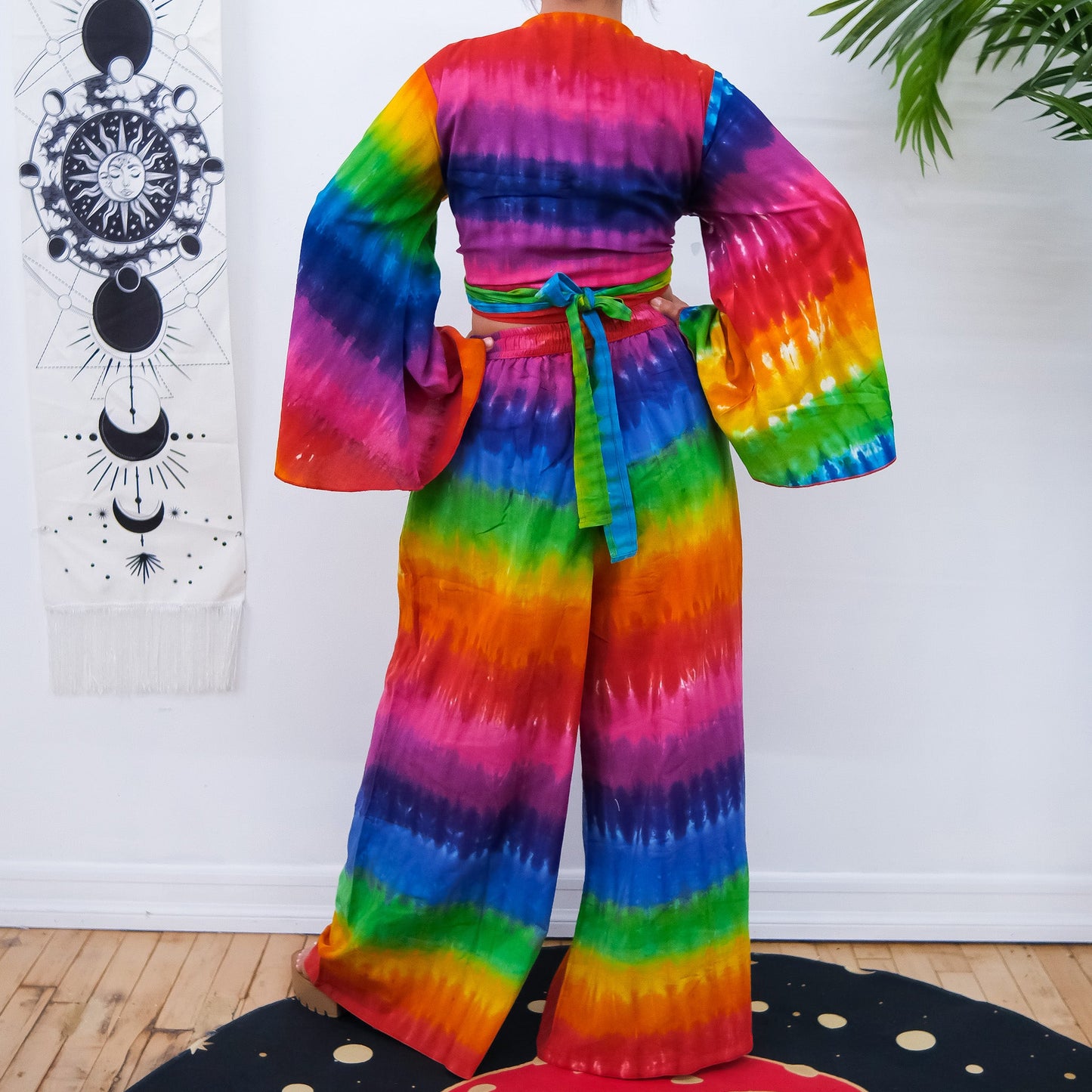 Pride Festival Palazzo Pant with Bell Sleeve Top