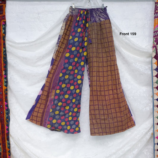 One of a Kind Boho Bliss Kantha Pants