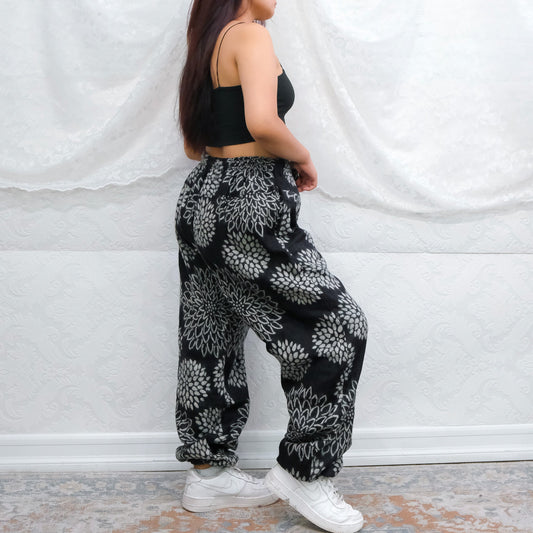 Warm Wool Blend Unisex Joggers with Pockets