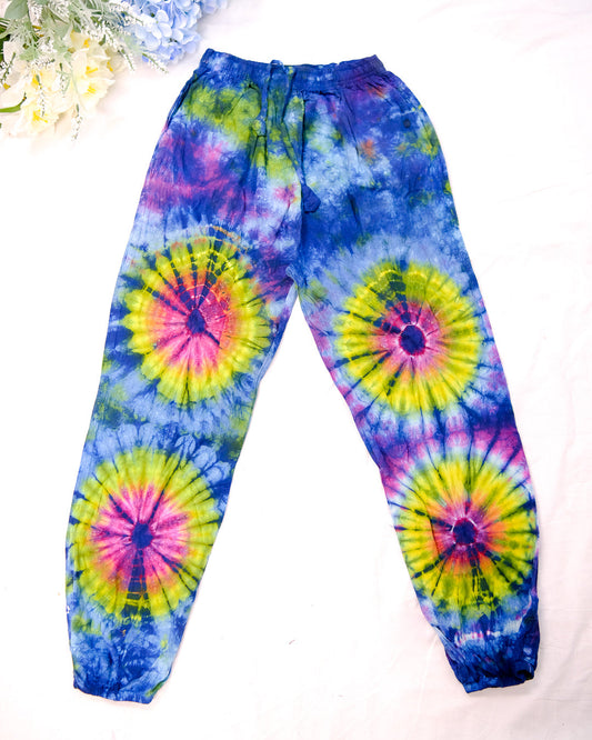 Tie Dye Cotton Festival  Pants