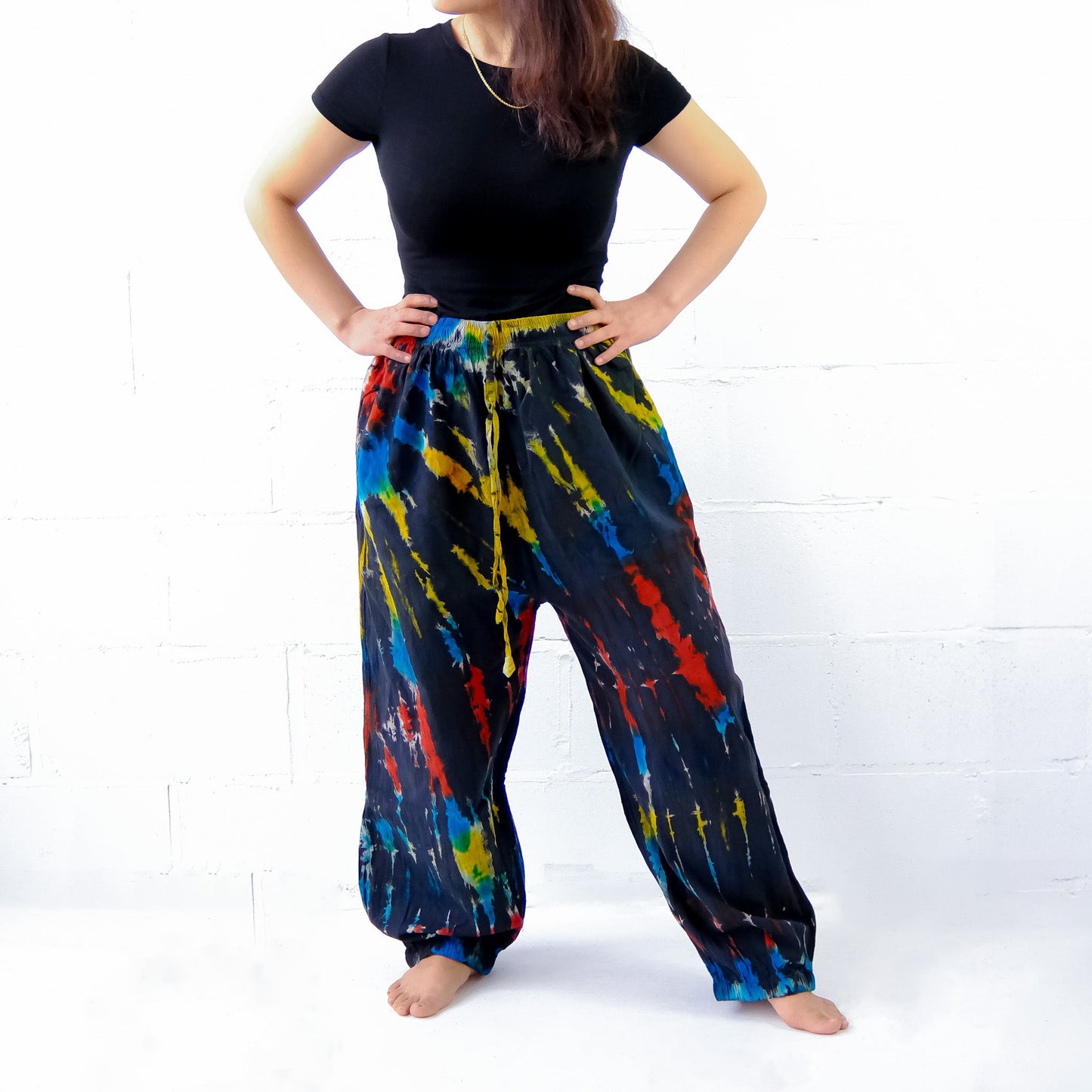 Tie Dye Cotton Unisex Pants