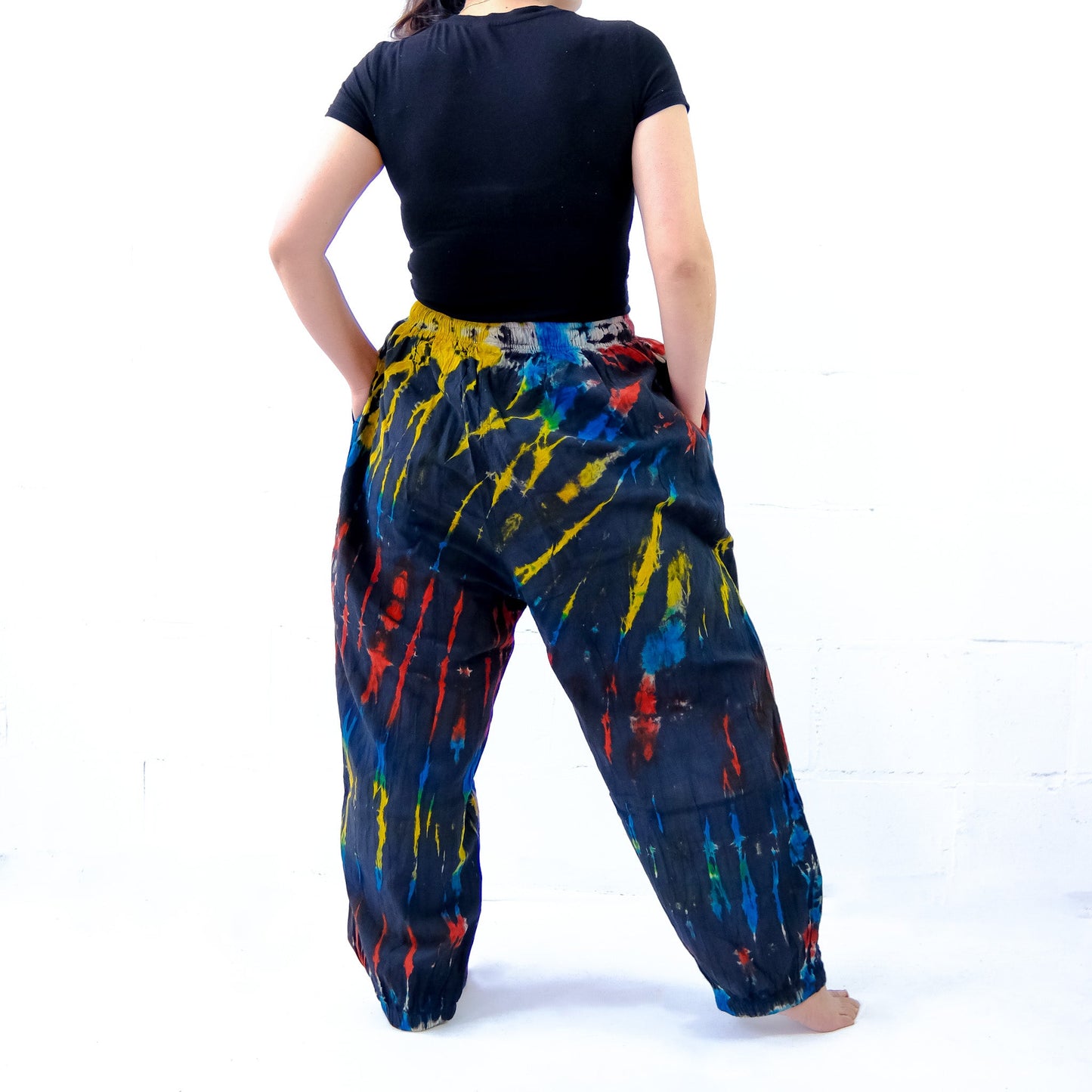 Tie Dye Cotton Unisex Pants