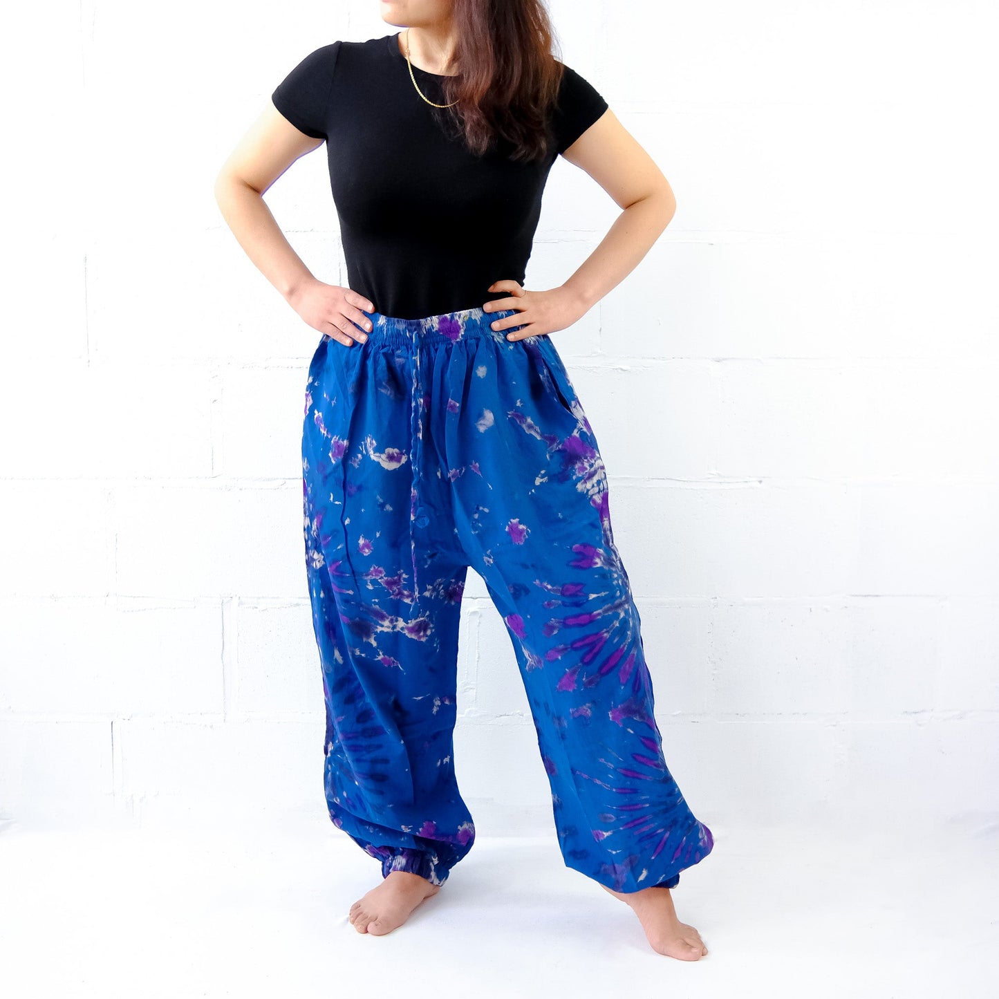 Tie Dye Cotton Unisex Pants