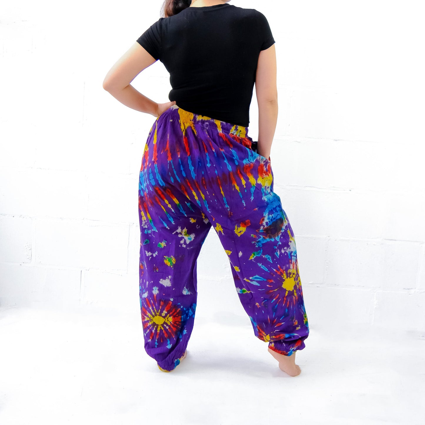 Tie Dye Cotton Unisex Pants