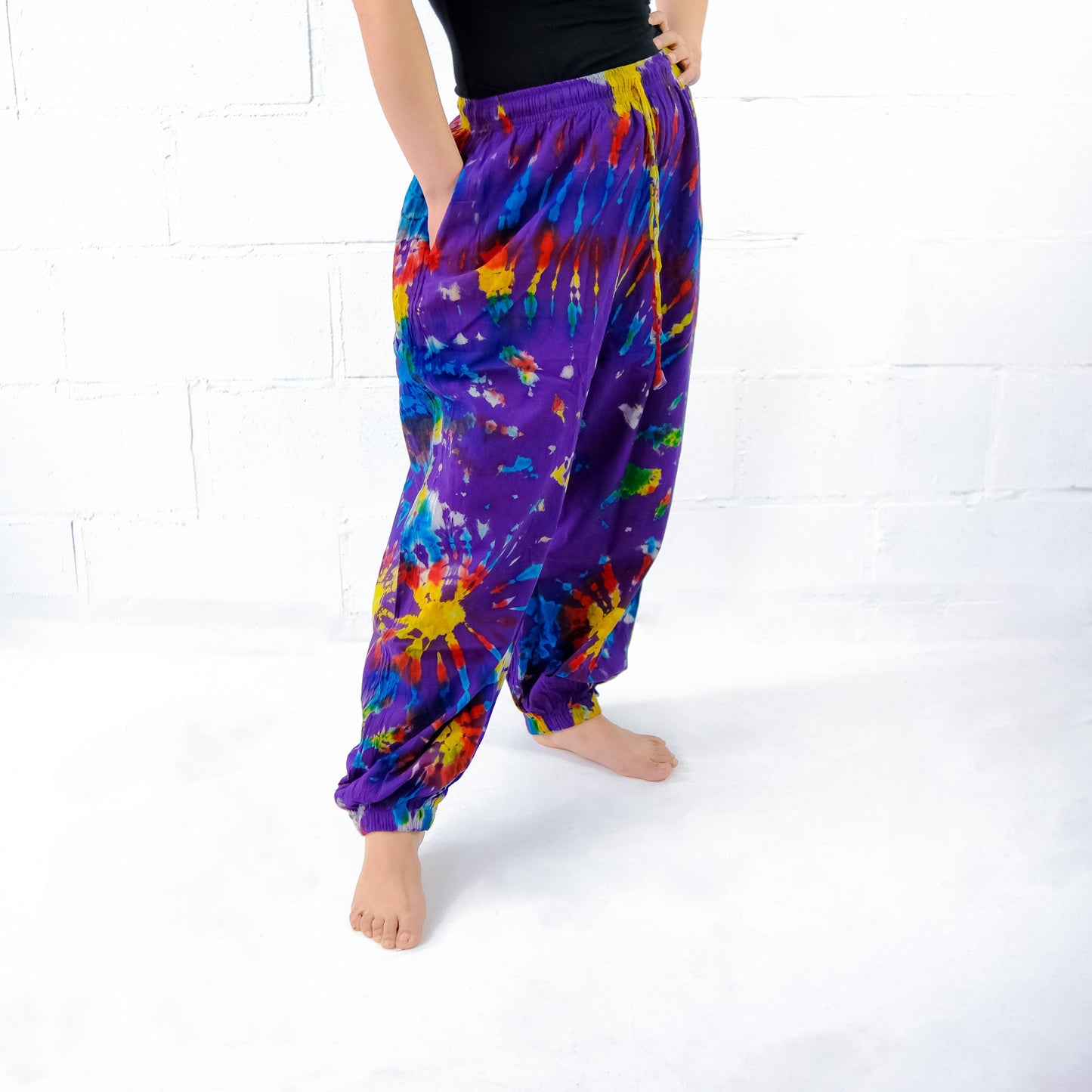 Tie Dye Cotton Unisex Pants