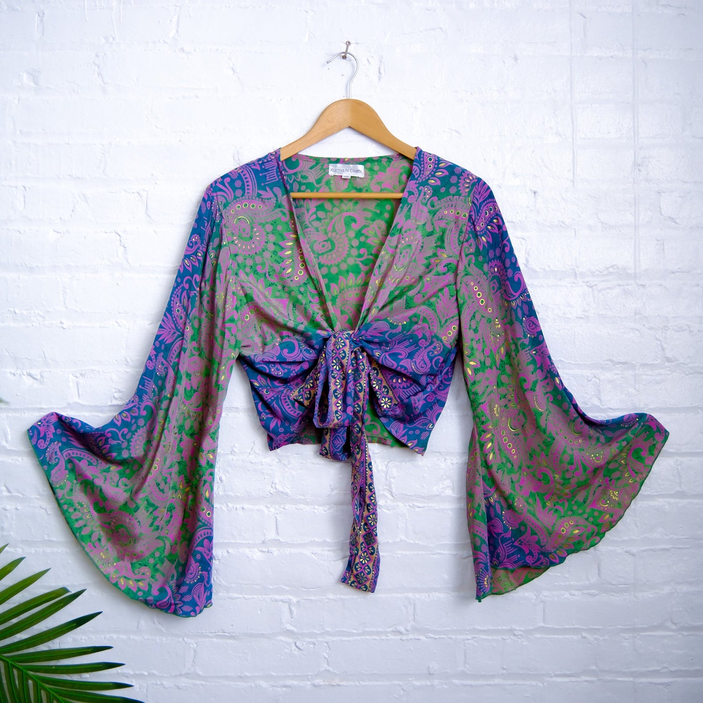 Paisley Boho Wrap Top (Pack of 4)