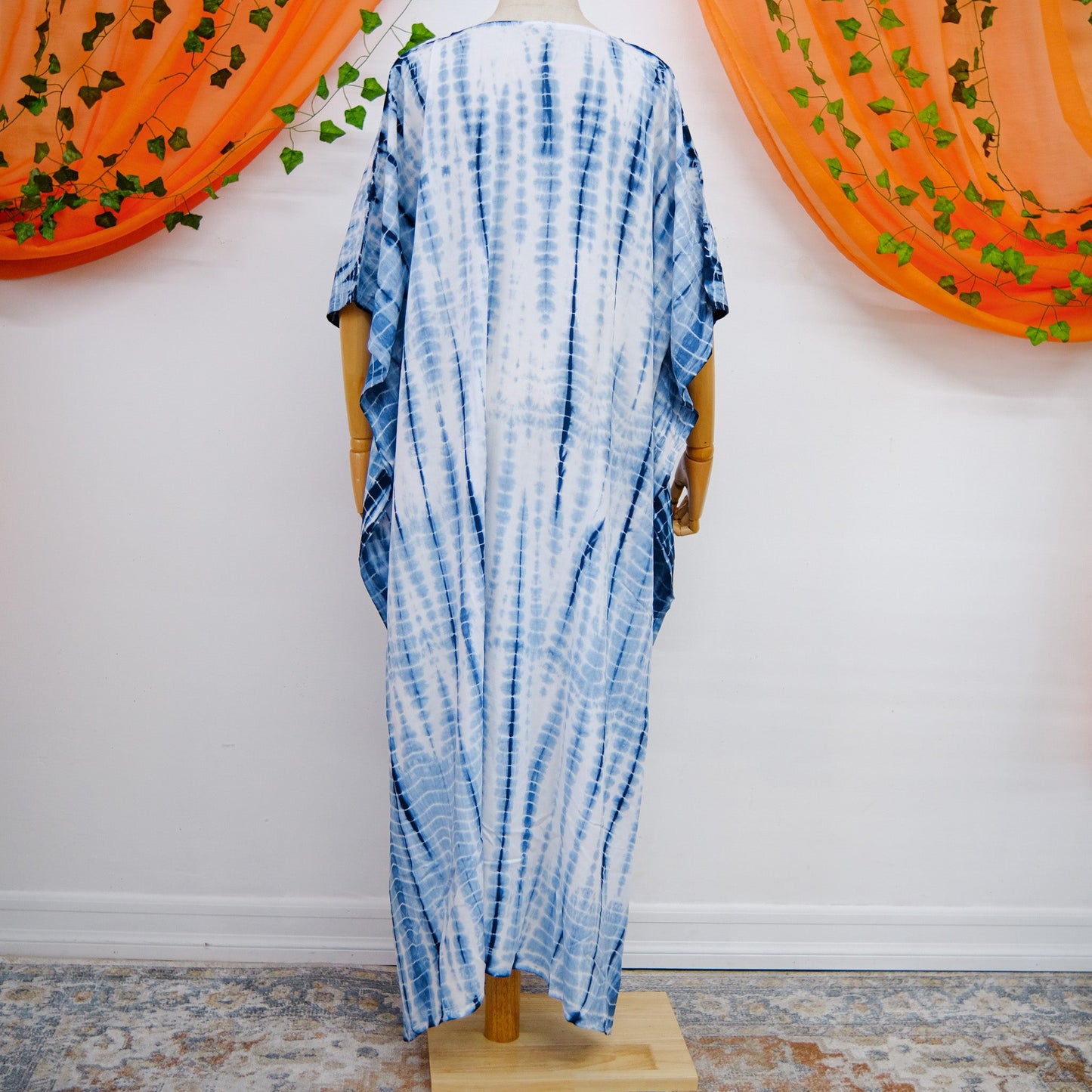 Tie Dye Flowy Kaftan