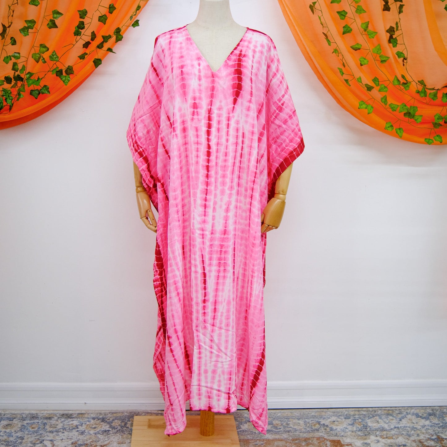 Tie Dye Flowy Kaftan