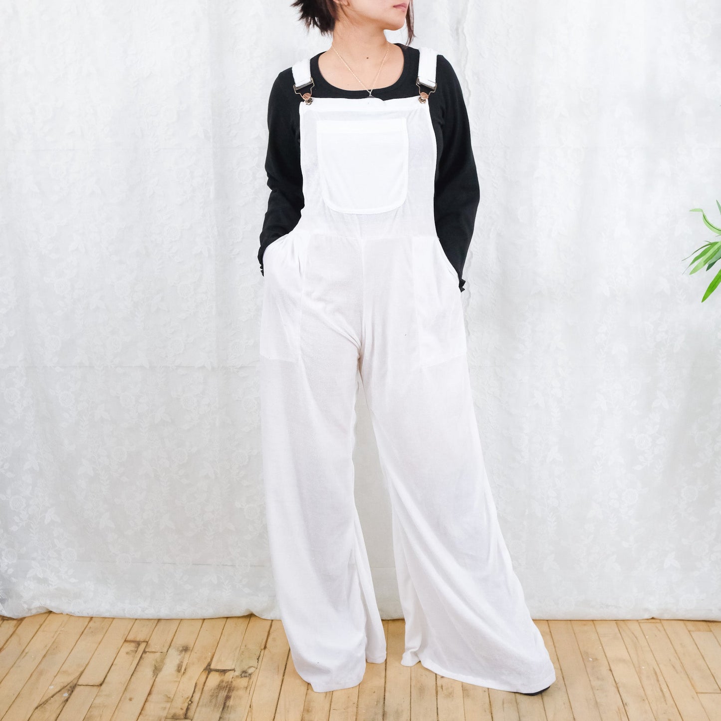 Whimsy Velvet Wide Leg Jumpsuit