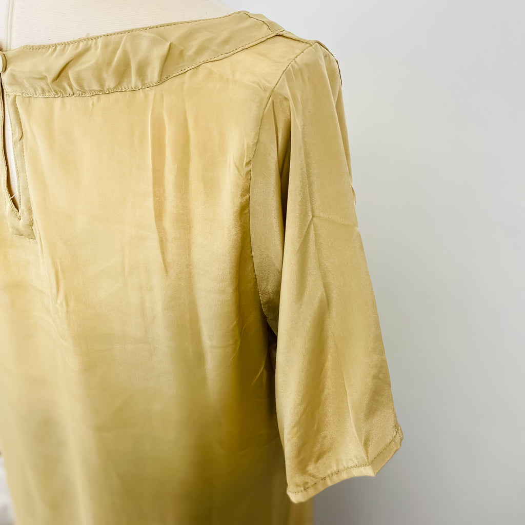 Recycled Silk Casual Top