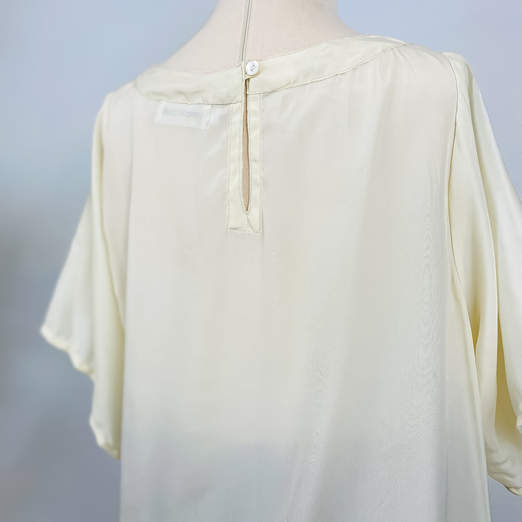 Recycled Silk Casual Top