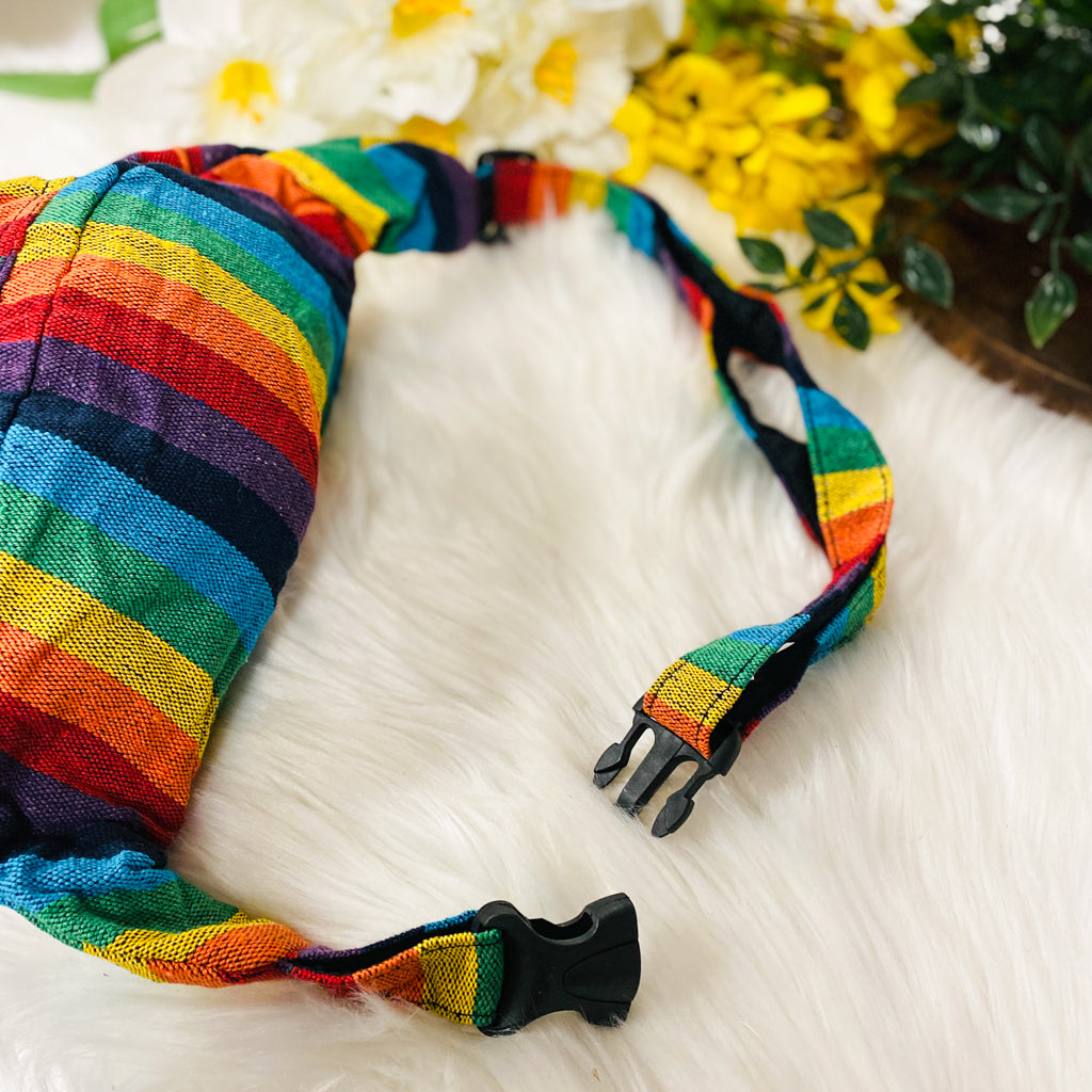 Handwoven Cotton Unisex Colorful/Pride Fanny Packs