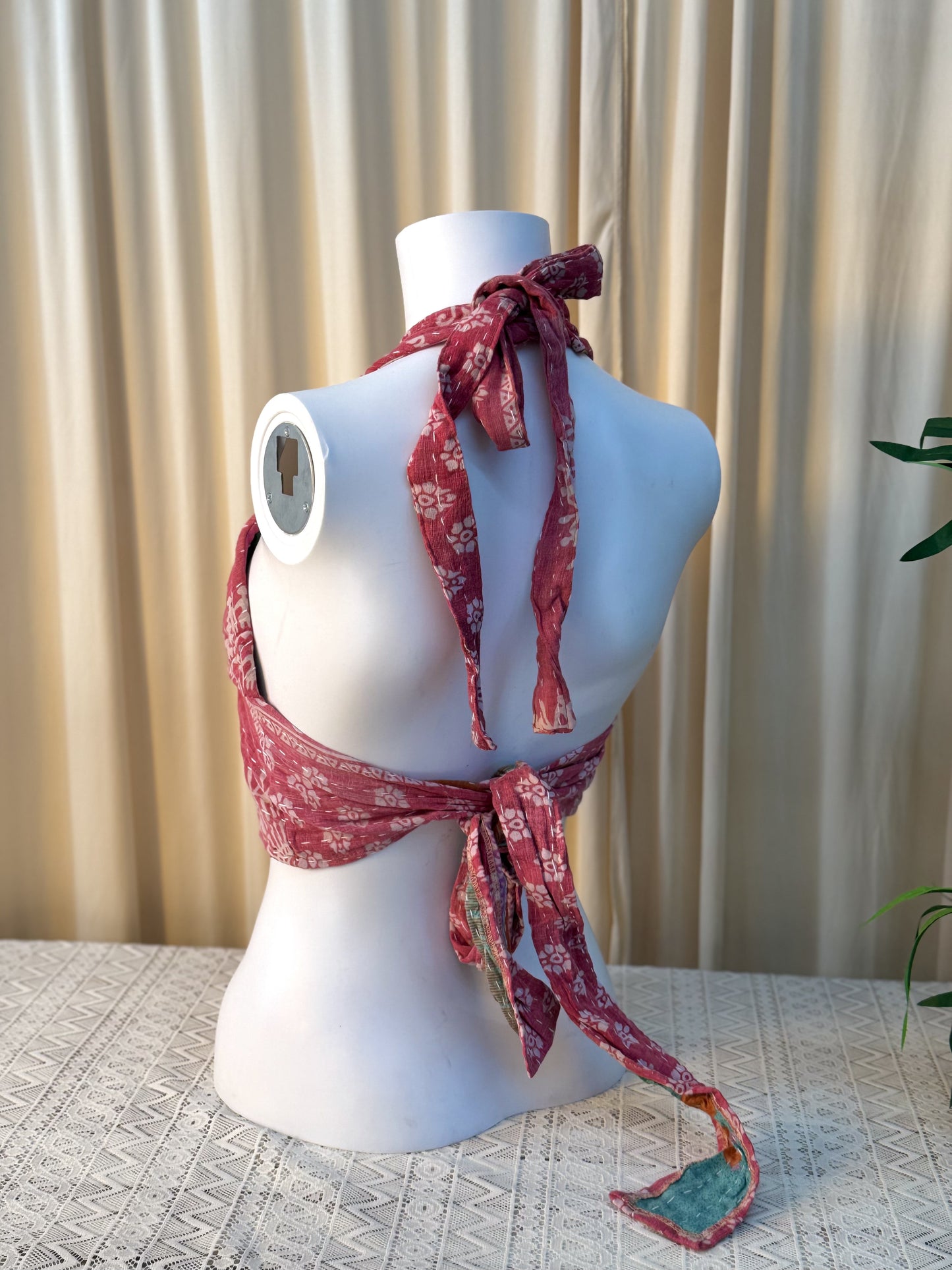 Kantha Summer Boho Halter Top