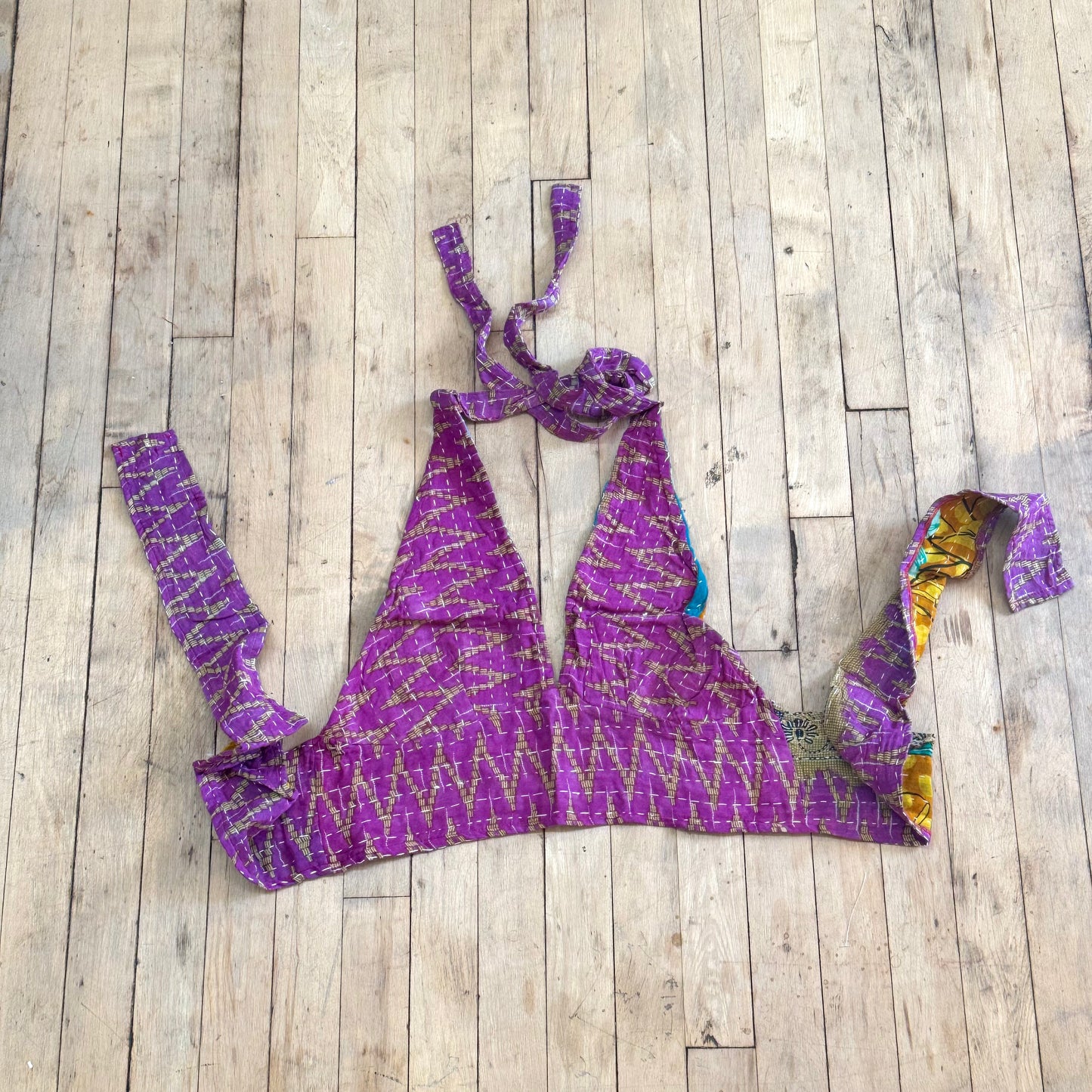 Kantha Summer Boho Halter Top
