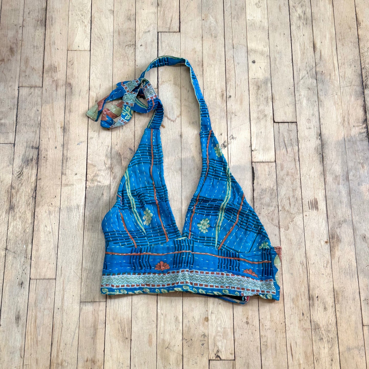 Kantha Summer Boho Halter Top